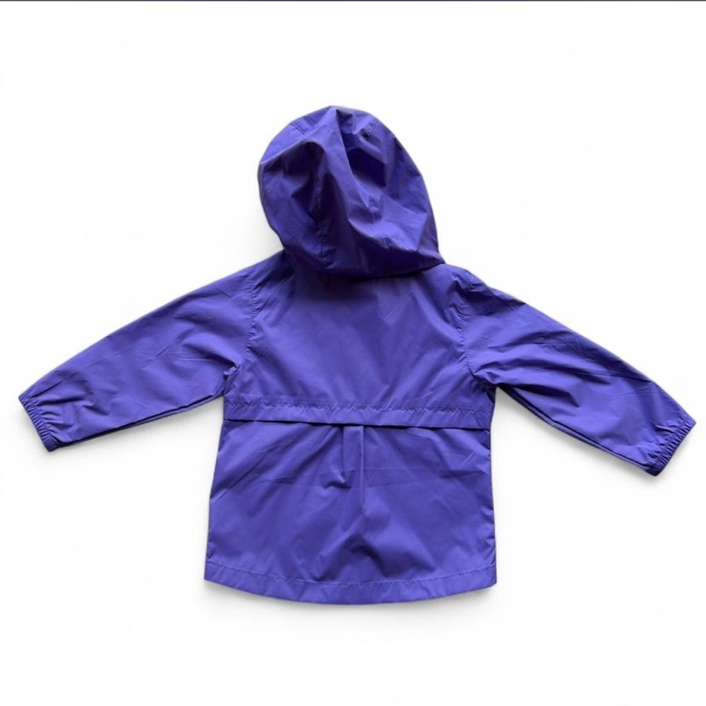 Kids Columbia Purple Windbreaker with Hood - Picture 6 of 8